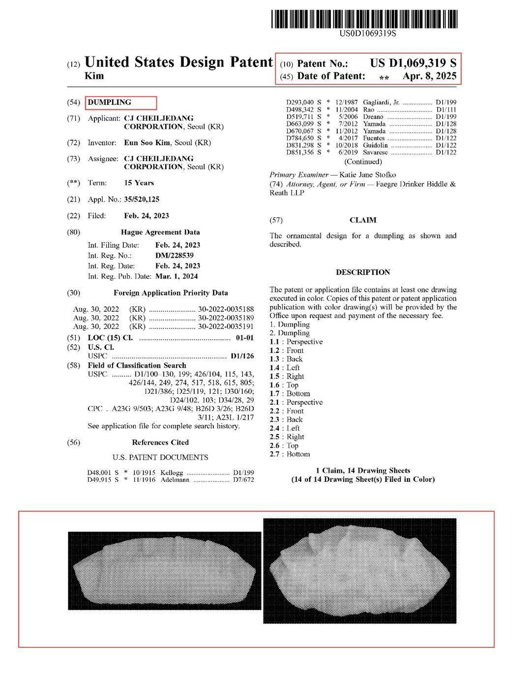 皇冠代理登1租用_“饺子”被韩国食品在美注册外观专利皇冠代理登1租用?律师提醒:中国出海企业需规避侵权风险|封面头条